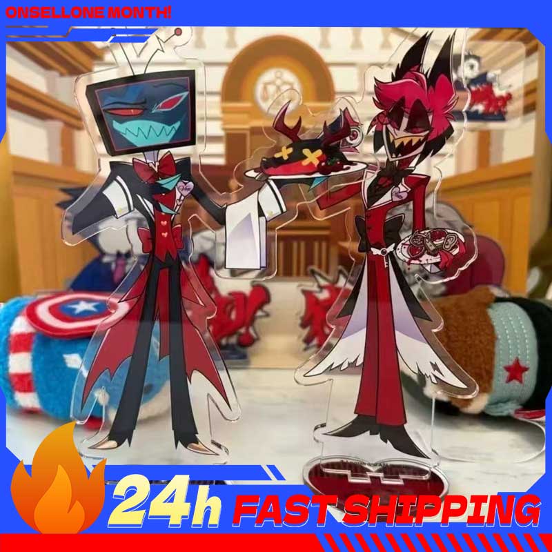 Given Anime Merchandise - 2 stks Hazbin Anime Randapparatuur Alastor