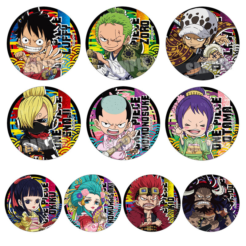Anime Merchandise Types - Een Stuk Q Versie Anime Badge