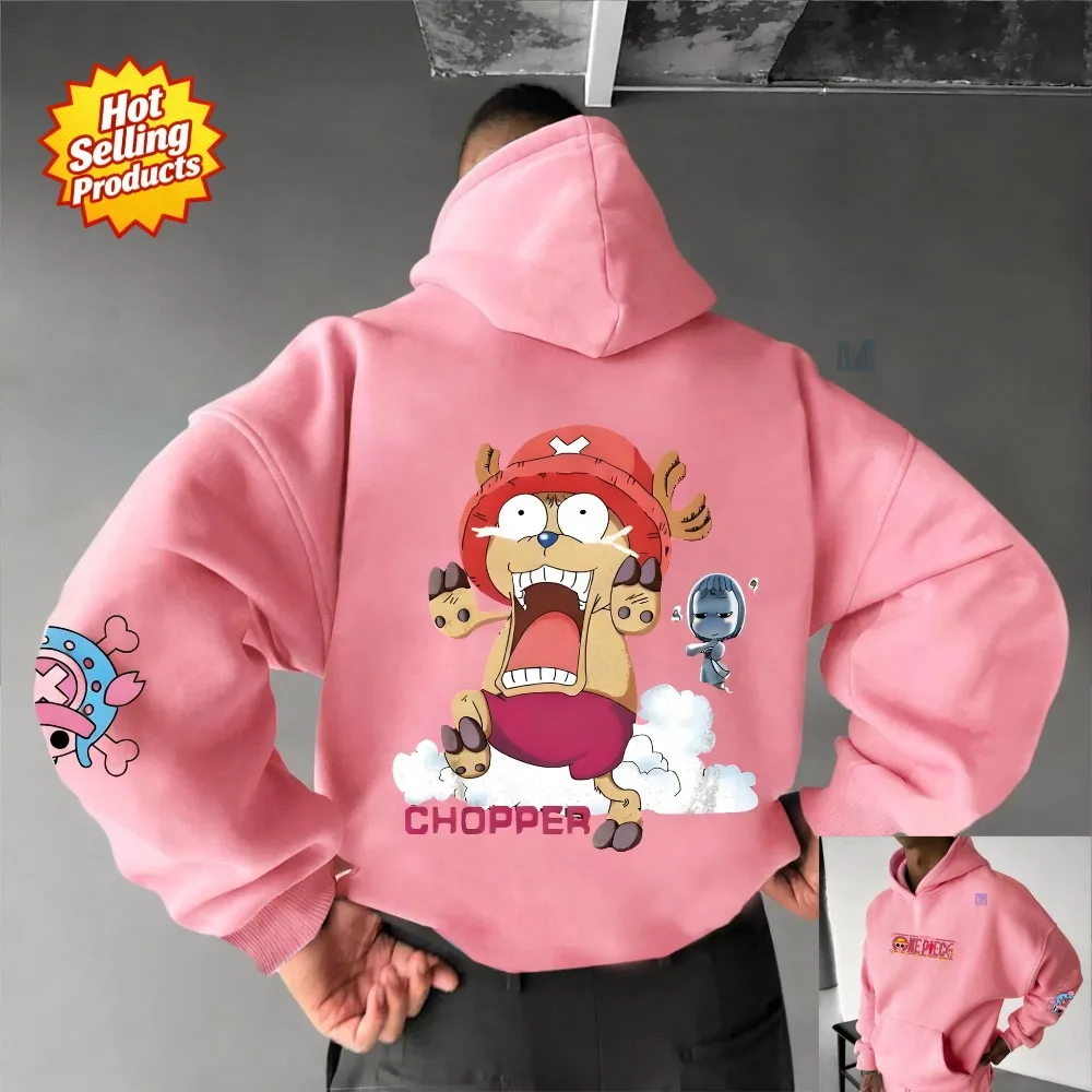 Anime Merchandise Store Japan - Eendelige hoodie Tony Tony Chopper nieuw