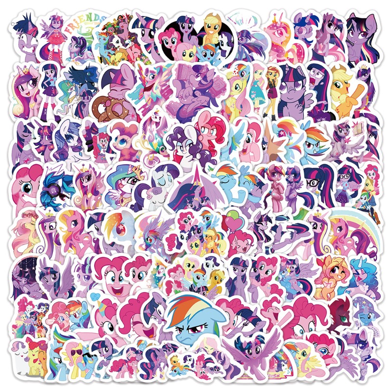 100 stuks Cartoon My Little Po - Anime Merchandise Gift recensie en prijs