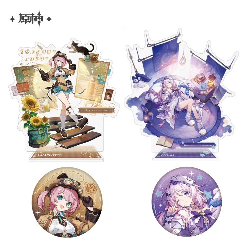 Officiële Genshin Impact gelic - Charlotte Anime Merchandise recensie en prijs